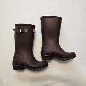 Hunter Chocolate Waterproof Boots